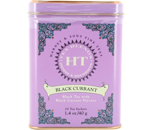 Chá Preto com Groselha Preta e Cassis – 20 sachês – HARNEY AND SONS