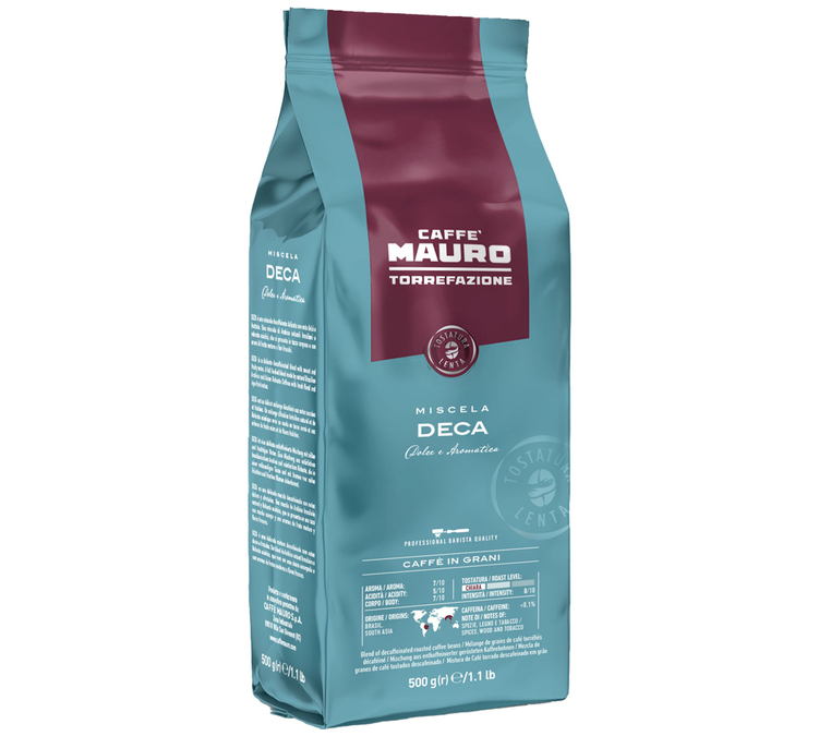 500 g – Kaffebönor – Koffeinfritt – CAFFÈ MAURO