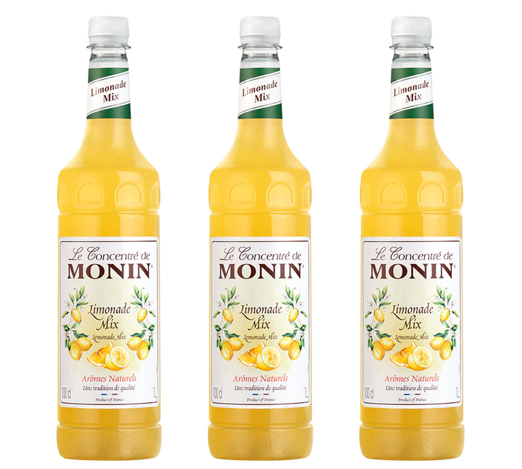 Комплект от 3 концентрата за лимонада – 3 x 1 л – MONIN.