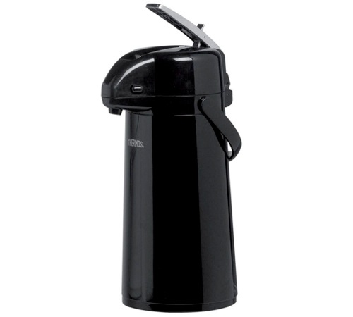 Isothermer Spender mit Pumpe, Schwarz, 1,9 l – THERMOS
