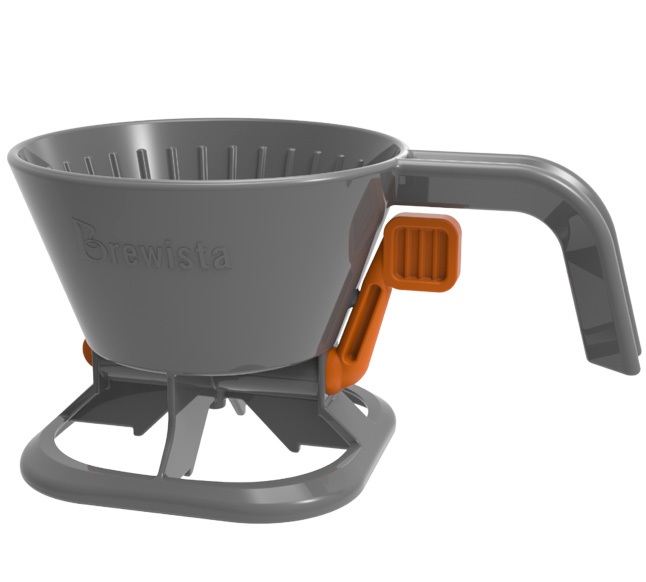 Dripper Smart Brew, bryggare för helautomatisk bryggning, platt botten, 4 koppar – BREWISTA