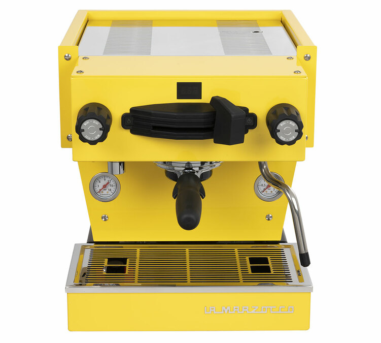 Espressomaskin LA MARZOCCO Linea Mini, gul, med digitalt display