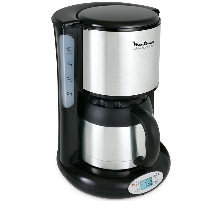 Moulinex Subito termokanne med programmerbart filter, modell FT362811 + gavekampanje
