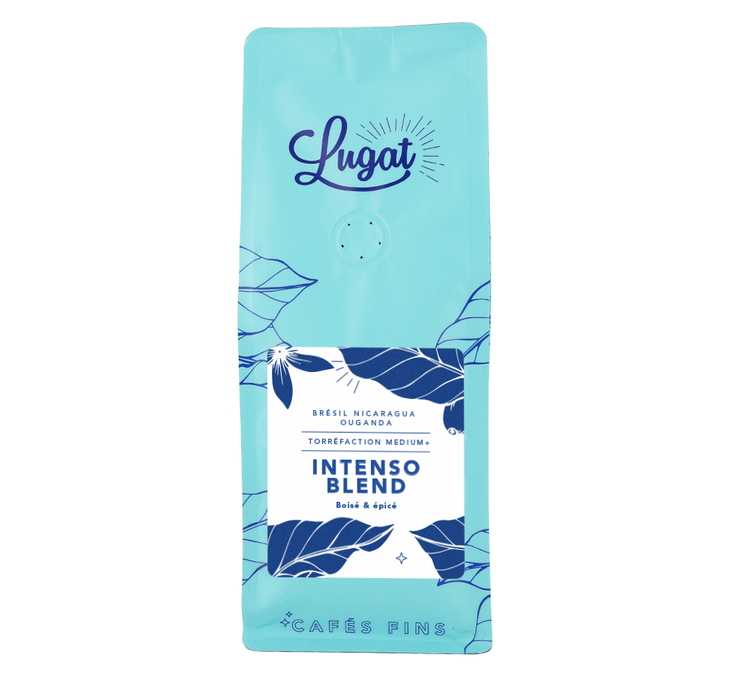 250 g – Kahvipavut – Intenso-sekoitus – LUGAT