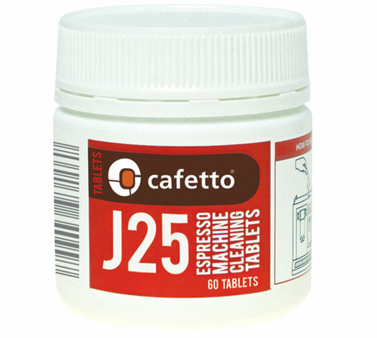 Средства за чишћење за апарат за еспресо, CAFETTO J25, 60 комада.