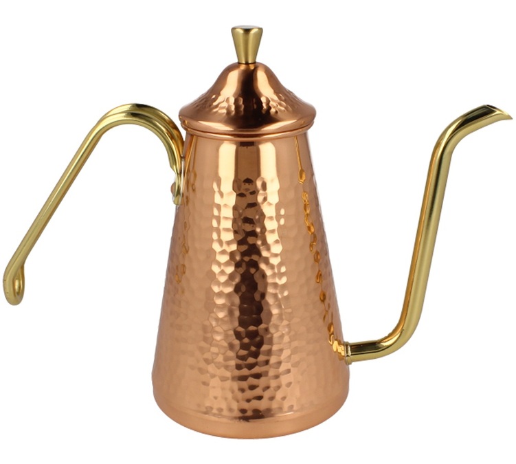 Tetera tradicional de cobre, modelo Drip Pot, 0,7 litros - KALITA.