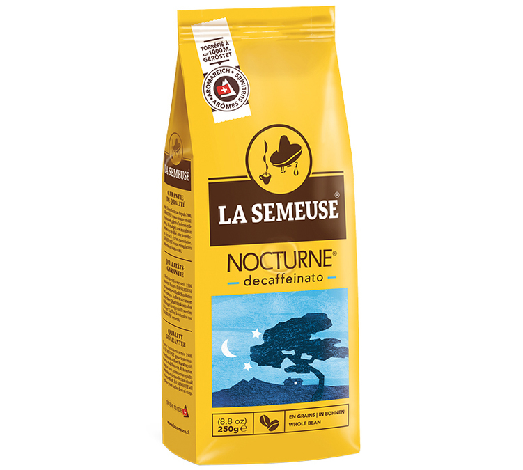 250 g - Café em grão - Descafeinado Nocturne - LA SEMEUSE