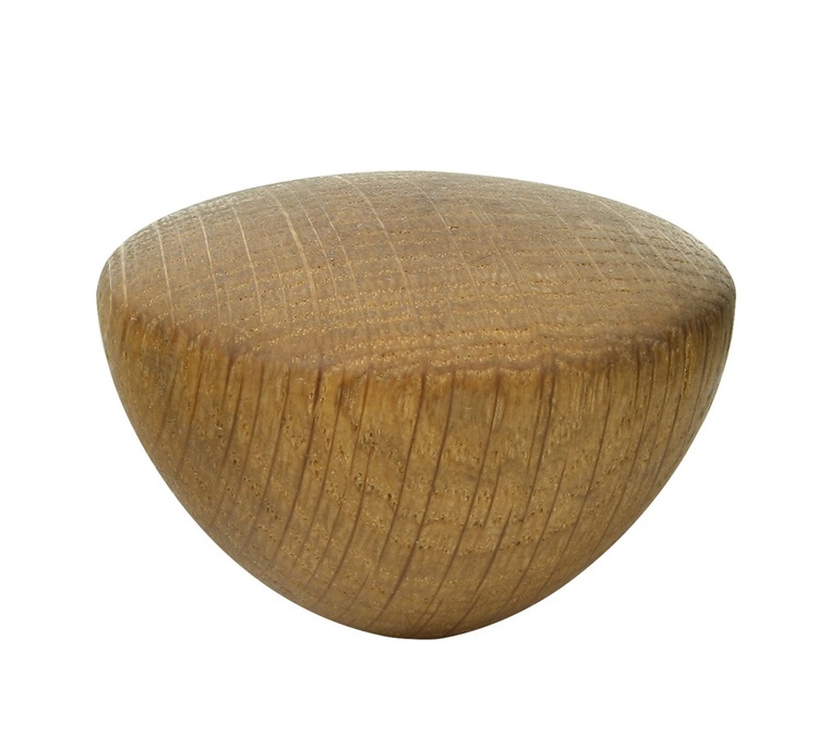 Houten handvat Big Joe van eikenhout voor de Comandante-molen.