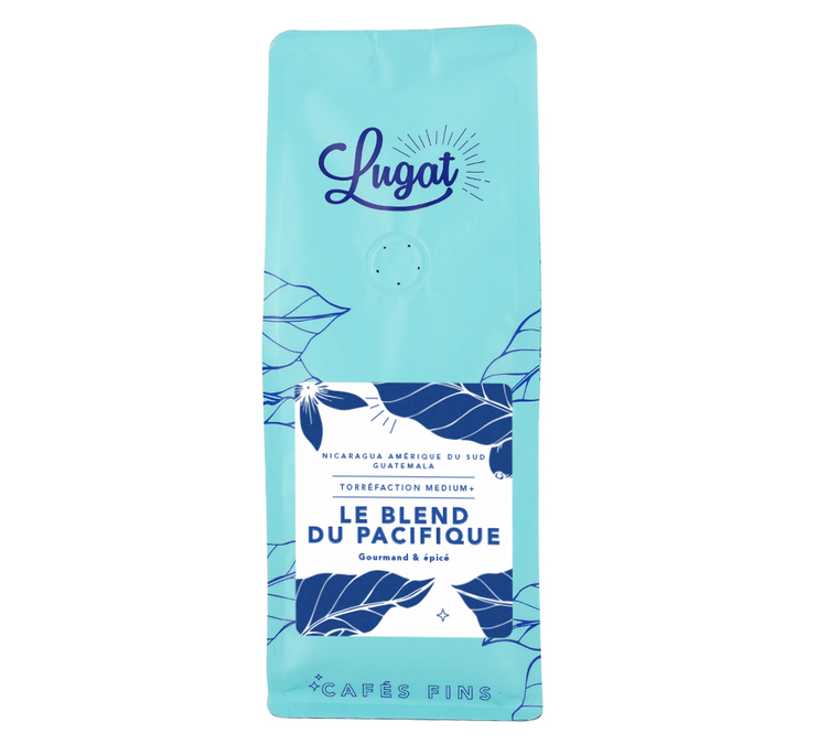 250 g - Café en grain - Le Blend du Pacifique - LUGAT