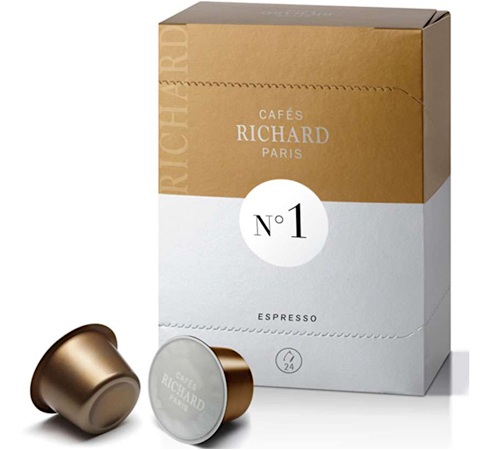 Cafés Richard -kahvikapselit, Nro 1, 24 kappaletta - Espresso