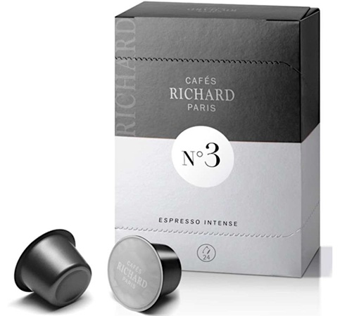 Cialde Caffè Richard N°3, confezione da 24 – gusto intenso.