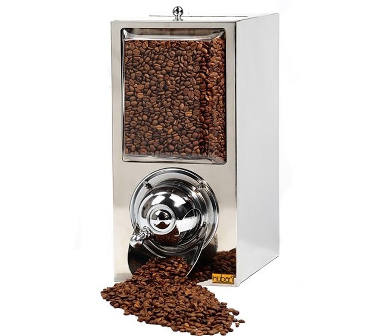 Profesionalus, stačiakampis kavos talpyklos indas KBN40, 4 kg – „Kuban Coffee“