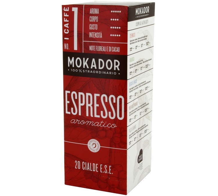 20 kapsułek ESE Aromatico – MOKADOR CASTELLARI