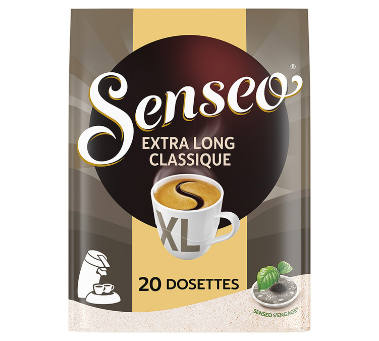  20 dosettes souples Xtra Long Classique - SENSEO