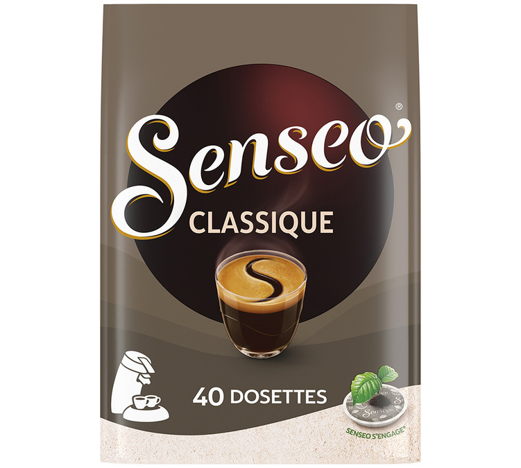40 меканих касулица, класични укус – SENSEO