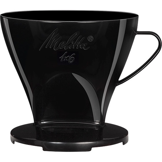 Przelewacz MELITTA, rozmiar 1x6, czarny, plastikowy.