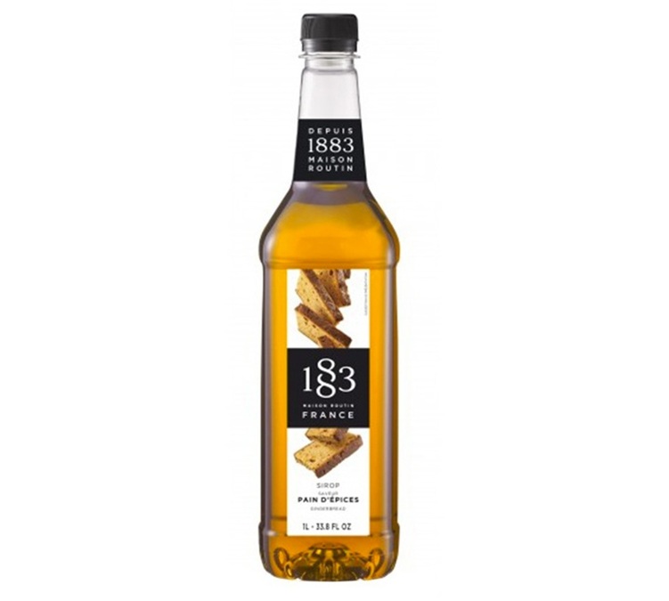 Sirup 1883 Routin, Lebkuchengeschmack – Kunststoffflasche – 1 l