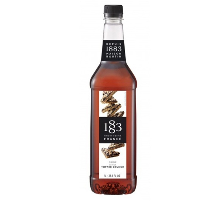 Sirop 1883 Routin Toffee Crunch - Bouteille Plastique - 1L