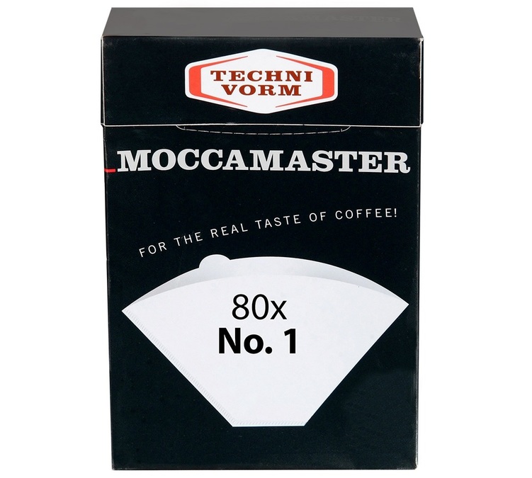 Koffiefilters – MOCCOMASTER – voor Cup One koffiezetapparaat – 80 stuks