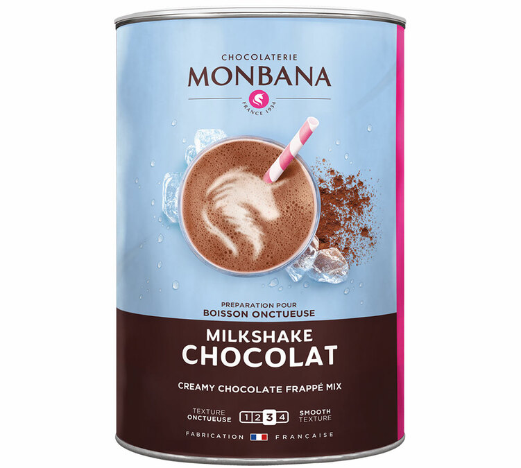 Bevanda fredda tipo Milk Shake al cioccolato, 1 kg - Monbana