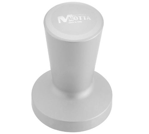 Tamper za kavu, promjera 53 mm, marka MOTTA, izrađen od aluminija.