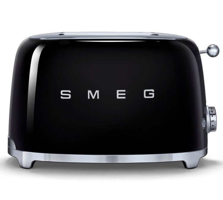 Тостер TSF01BLEU, за две кришке хлеба, црна боја - SMEG