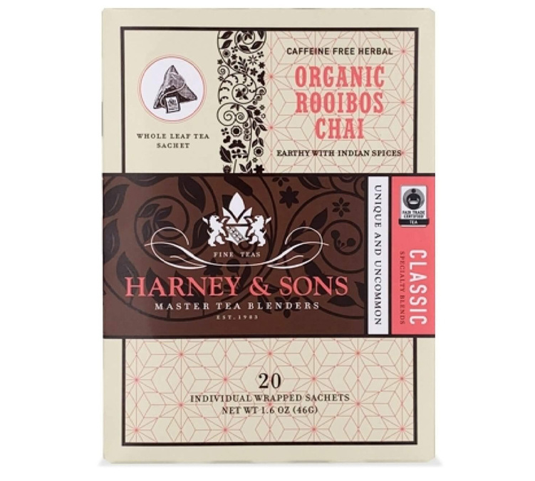 Luomu rooibos-chai - 20 teepussia - HARNEY AND SONS