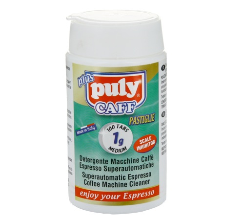 PULY CAFF Reiniger – Reinigungstabletten für automatische Kaffeemaschinen, 100 Stück.