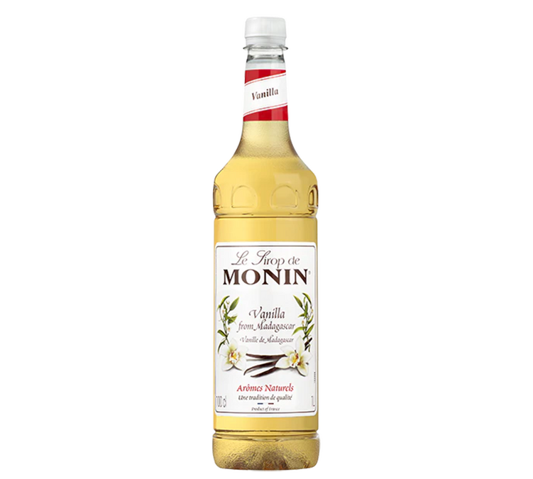 Syrop Monin o smaku wanilii – plastikowa butelka – 1 l.