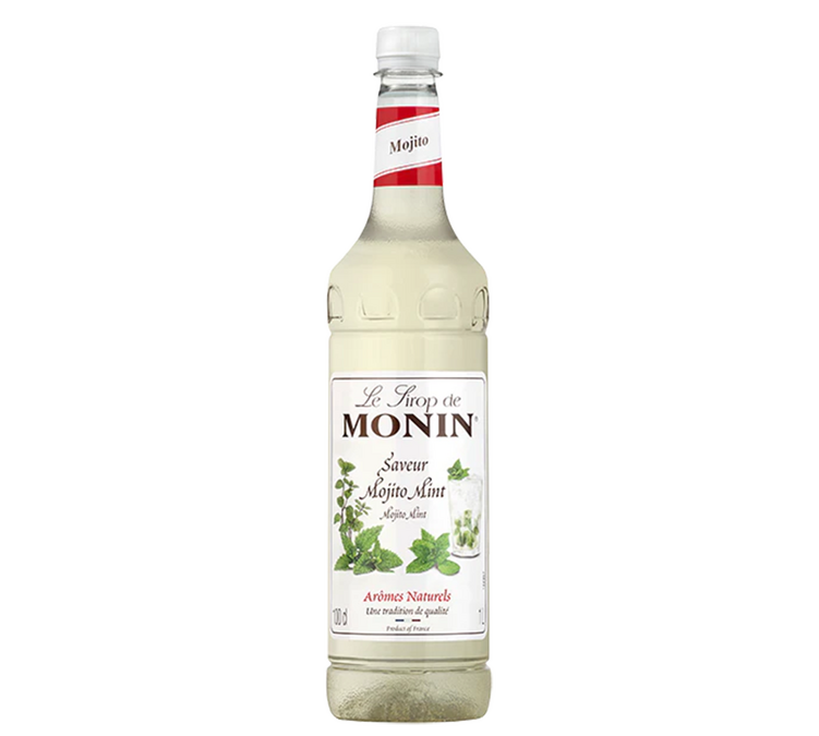 Monin Mojito Mint Syrup (alcohol-free) - Plastic bottle - 1L