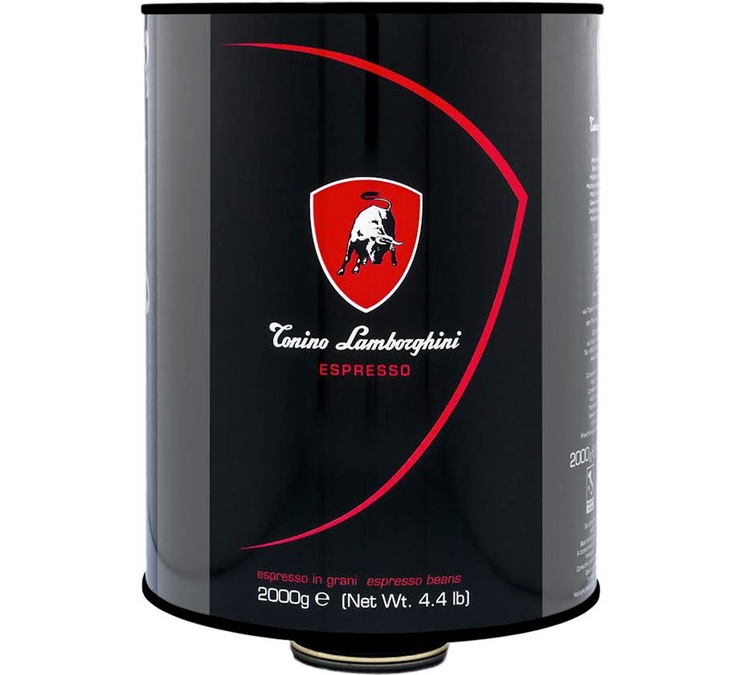 2 kg zrna kave za profesionalnu upotrebu, crveno – Tonino Lamborghini
