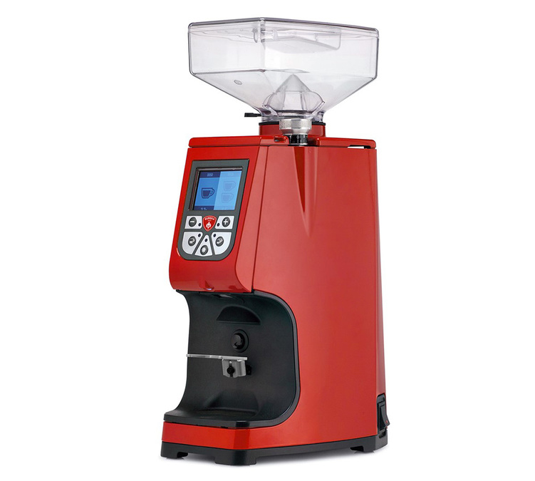 Eureka Atom 60 kaffekvern, rød (ROSSO)