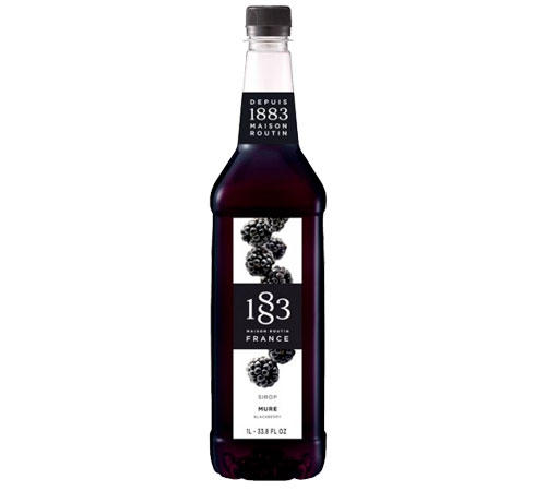 1883 Routin szirup, málnaízű – műanyag palack – 1 liter.
