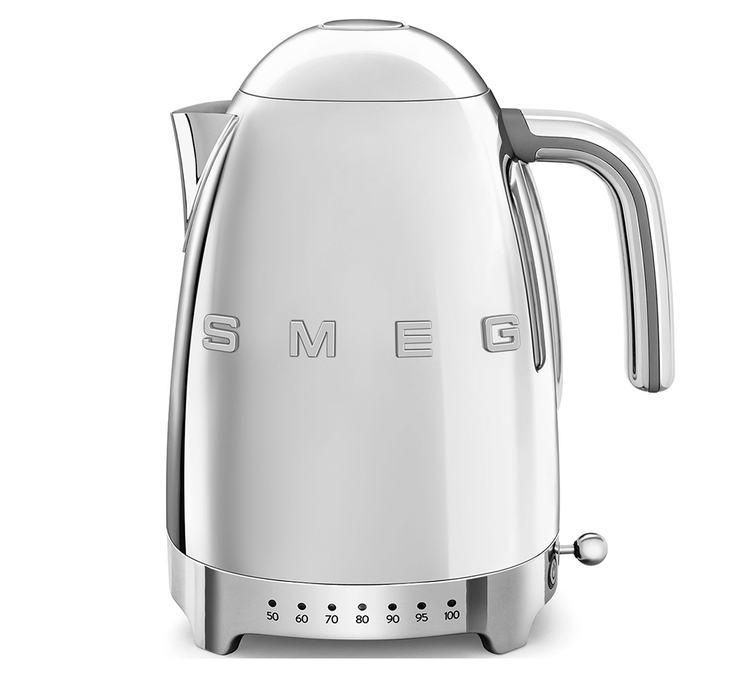 Bouilloire KLF04SSEU température réglable Chromé 1,7 L - SMEG