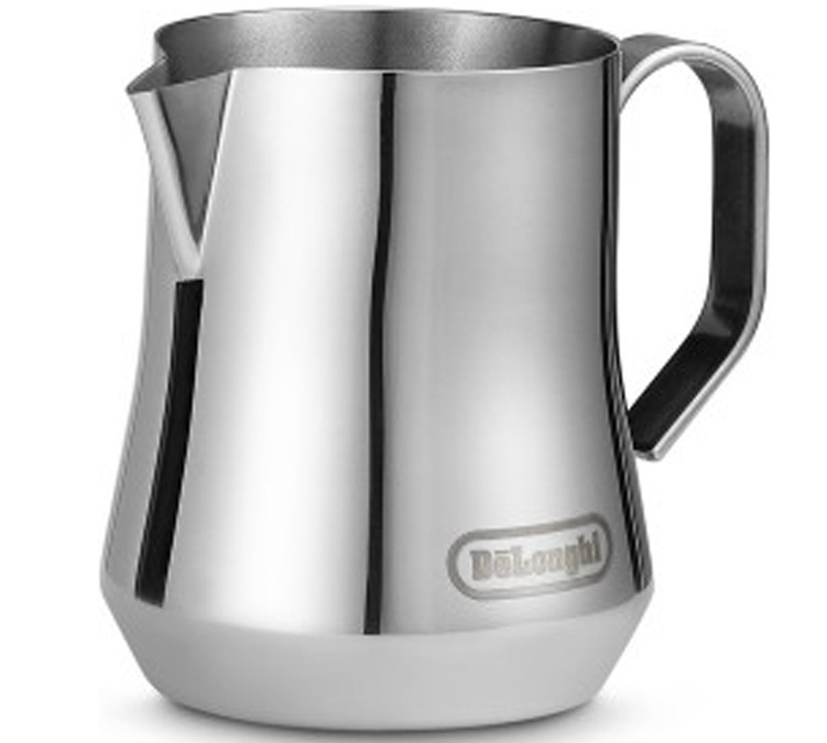 Jarra para leite DELONGHI em aço inoxidável, 35 cl.