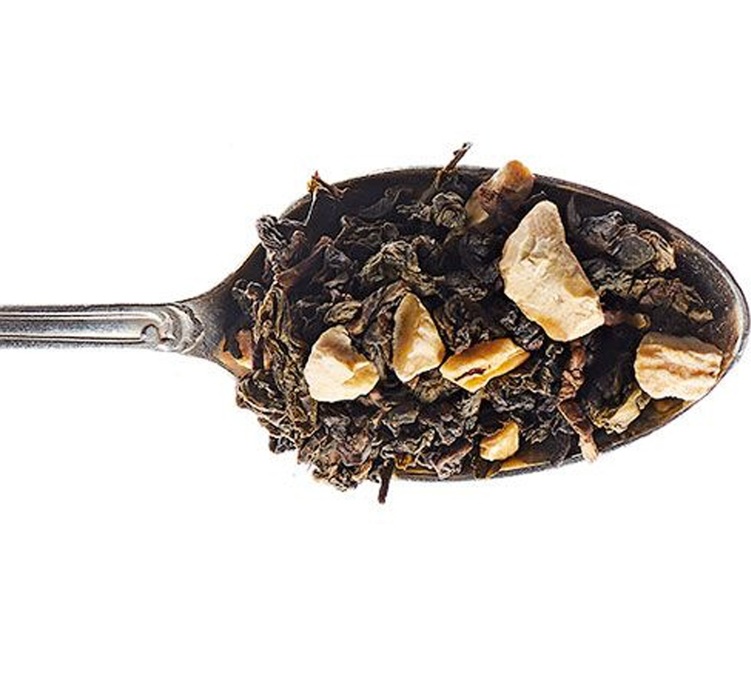 Herbata Oolong z dodatkiem kasztanów – sprzedawana na wagę, 100 g – COMPTOIR FRANÇAIS DU THÉ.