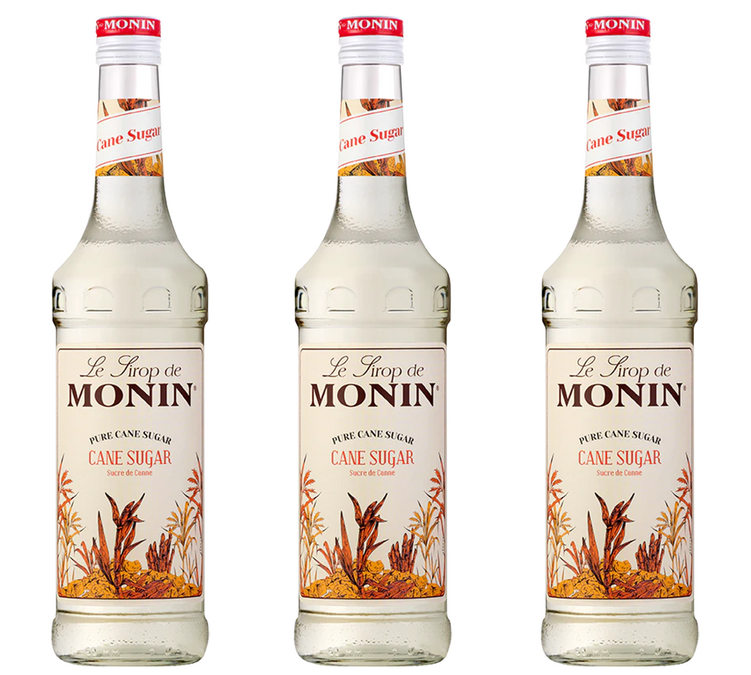 Monin sirupas - Grynas cukranendrių cukrus - 3 x 70 cl