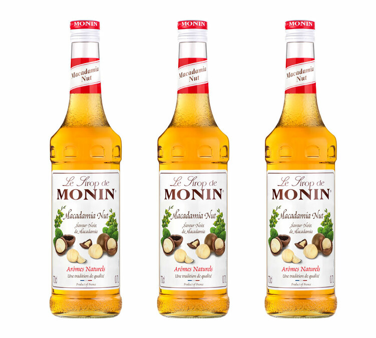 Professional Syrup - Macadamia Nut - 3 x 70cl MONIN