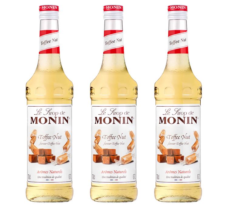 Jarabe profesional - Toffee Nut - 3 x 70cl - MONIN