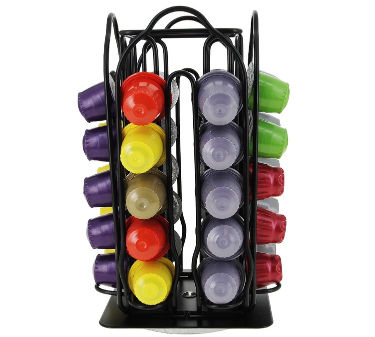 Черен диспенсър за капсули за Nespresso - 40 капсули - Melitta