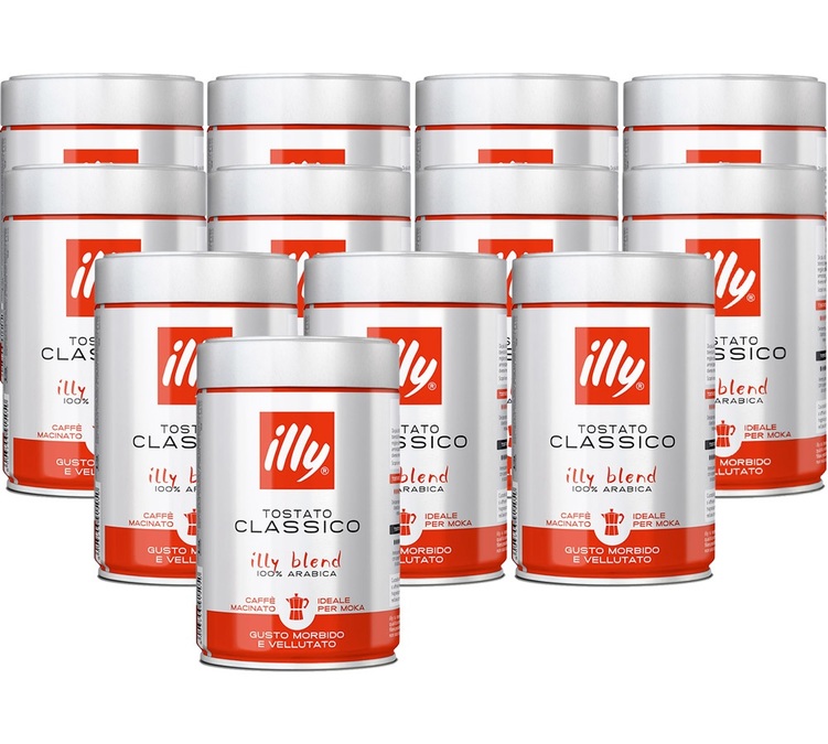 12 x 250 g - Malta kava - Classico special moka - ILLY