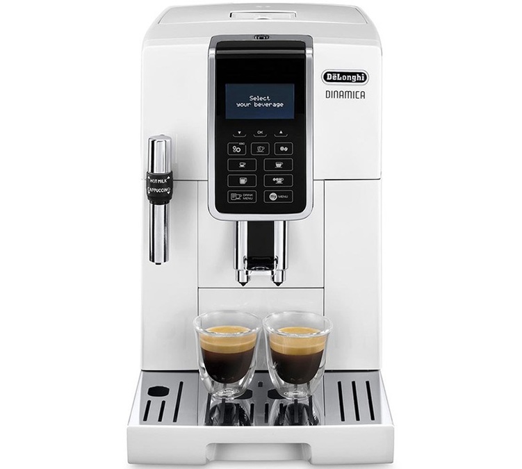 Αυτόματη Μηχανή Espresso DeLonghi Dinamica FEB 3535.W Λευκή