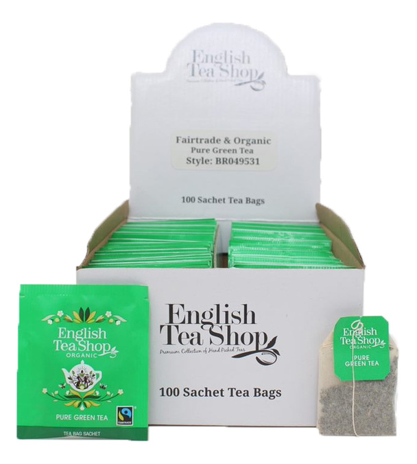 Thé Vert Bio & Equitable - 100 sachets - ENGLISH TEA SHOP