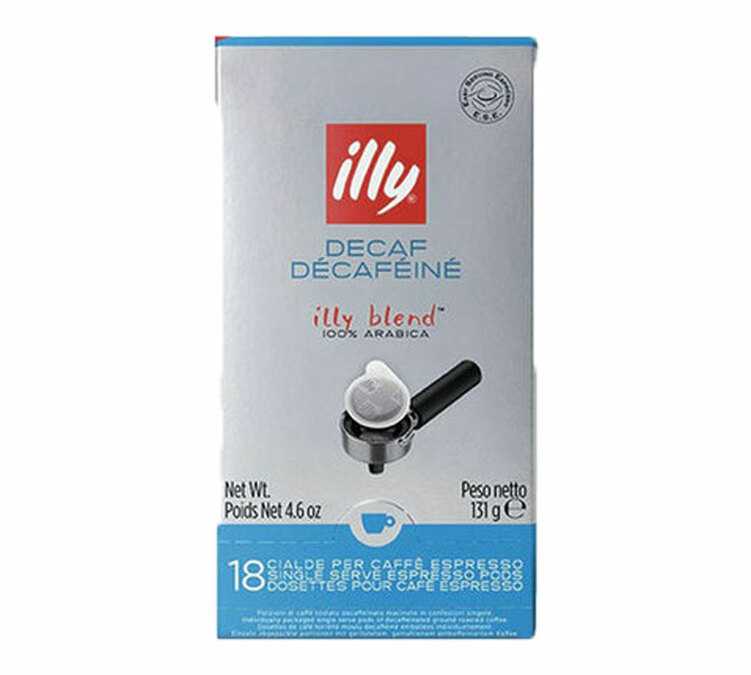 18 ESE-pods Koffeinfri Intenso Brenning - Illy