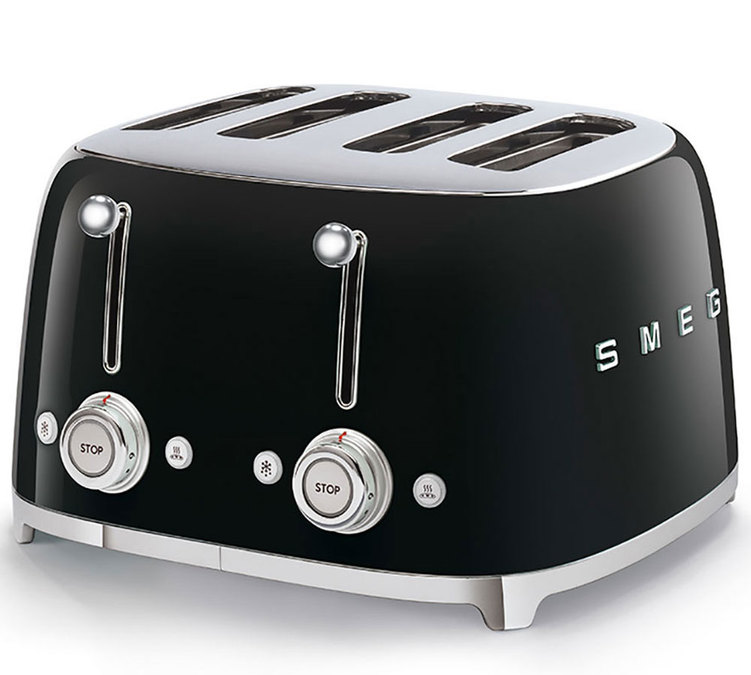 Grille-pain Smeg TSF03BLEU 4 tranches - Noir