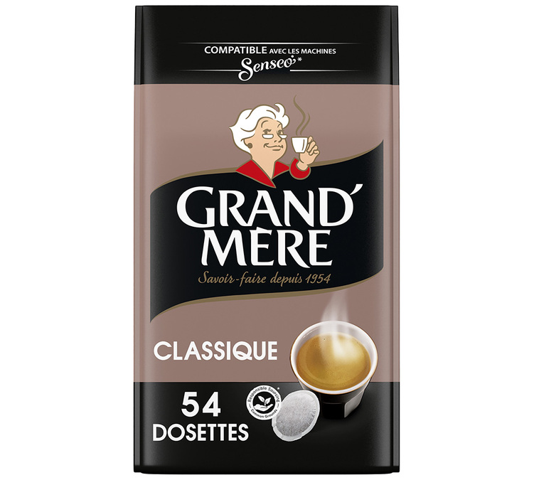 54 koffiepads Classic - CAFE GRAND-MERE