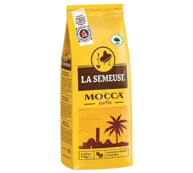 1 kg - Kahvipavut - Mocca 100% Arabica - LA SEMEUSE