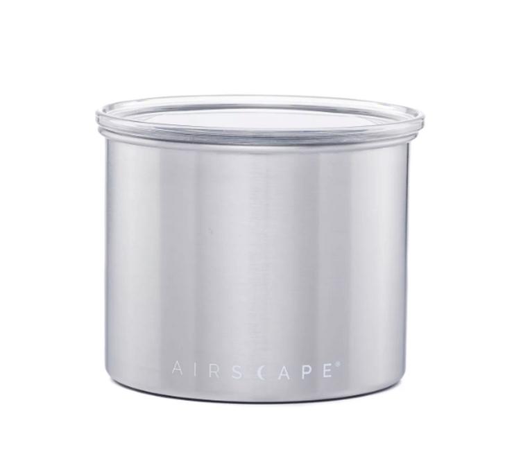 Bote de conservación de acero inoxidable plateado al vacío 250g - Airscape