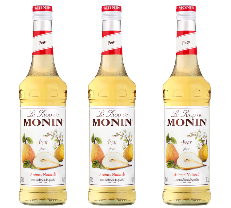 Professional Syrup Pack - Pear - 3 x 70 cl MONIN