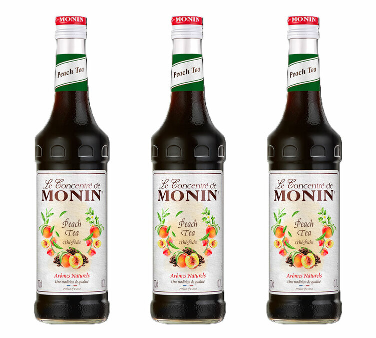 Koncentrat od 3 sirupa za profesionalce - Čaj od breskve - 3 x 70cl - MONIN